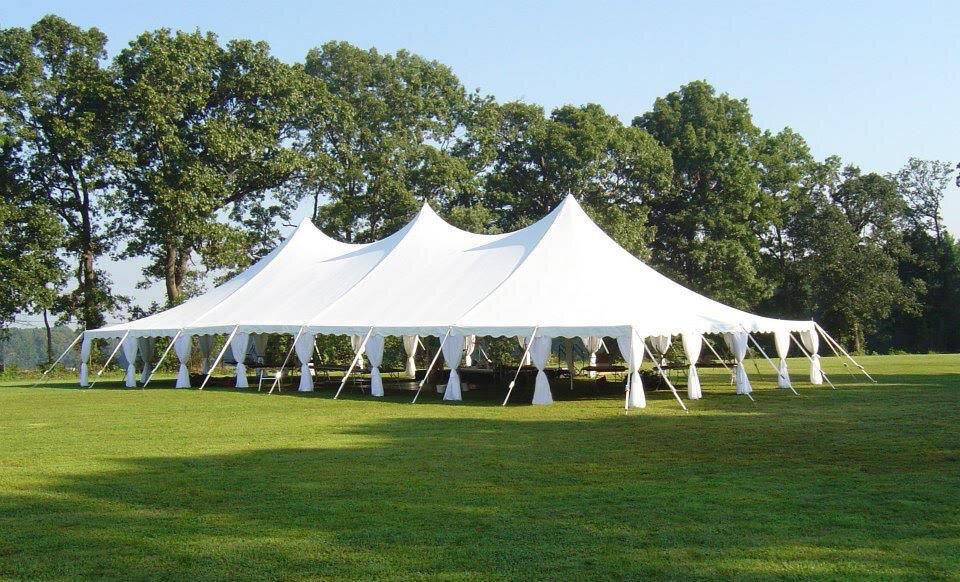 Rental store for White 8  Tent Sidepole Skirt in Honesdale PA