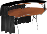 Rental store for Serpentine Table Tier Bar Top in Honesdale PA