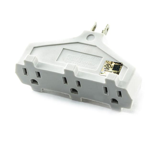 Rental store for Cord Adapter, Tri-Tap Extender, White in Honesdale PA