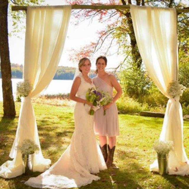 Rental store for Sycamore Arbor   Arch with Sheer Drapery in Honesdale PA