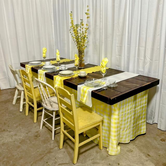 Rental store for Rustic Barn Table Topper in Honesdale PA