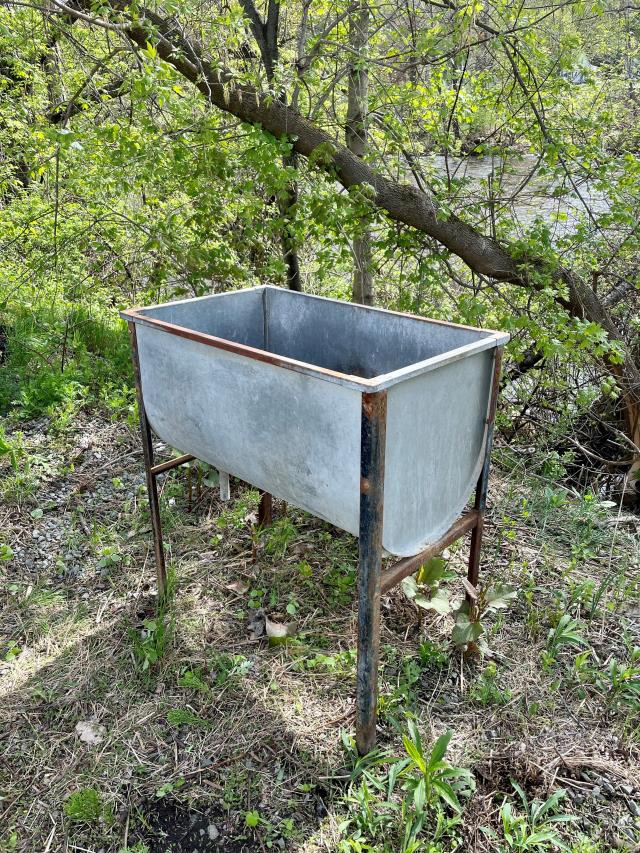Rental store for Vintage Galvanised Ice Water Trough in Honesdale PA