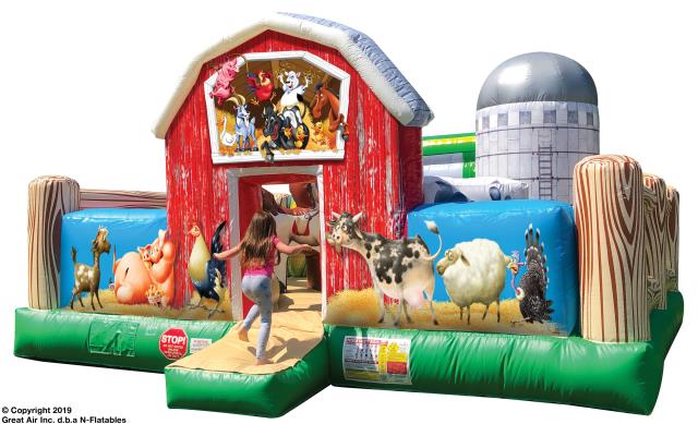 Rental store for Farm Yard Inflatable Playland in Honesdale PA